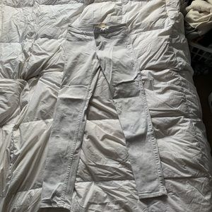 White hollister jeans